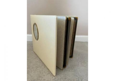 Vintage "Photo-Curio" 11 X 11 Album - Makes a beautiful gift for special occasion photos - Wedding,